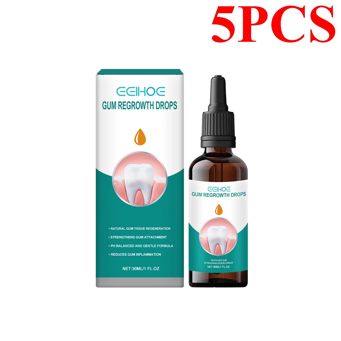 Gingival Repair Drops Quickly Repair of Cavities Caries Teeth Whiten Remove Yellow Plaque Stains Relieve Gums Decay Toothpaste